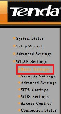 WLAN Basic Settings